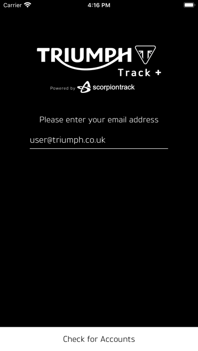 Screenshot #1 pour Triumph Track+