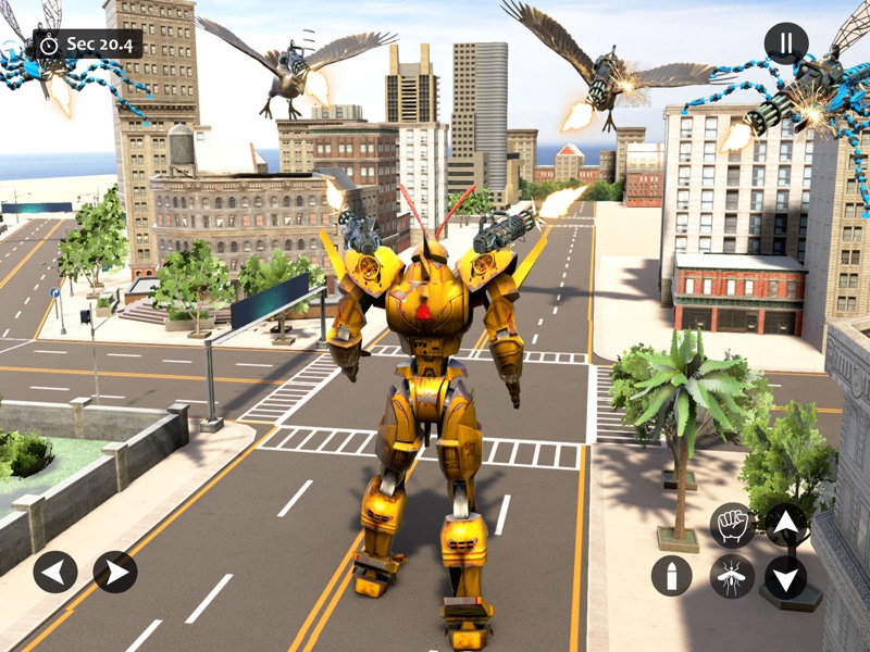 Wasp Robot War: Mech Battle screenshot 6