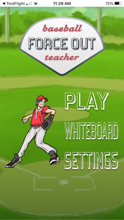 Baseball Force Out Teacher