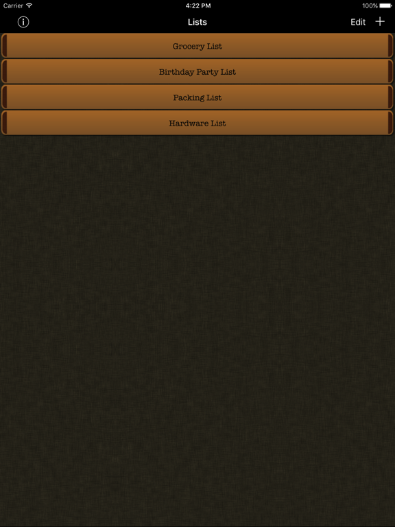 Screenshot #6 pour Simple Grocery List