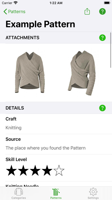 Screenshot #2 pour Knitting Patterns Full