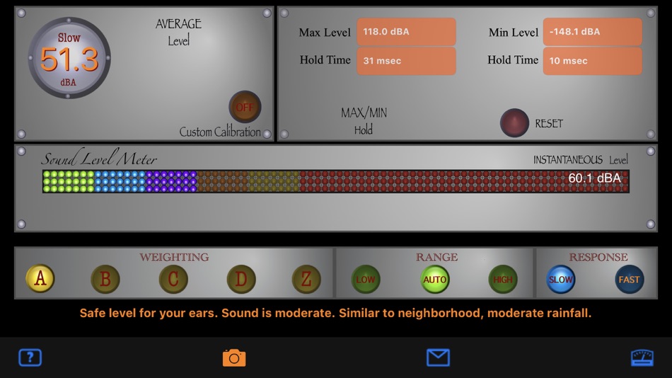 #1. SoundMeter+ (iOS) 由: AuralWare, LLC