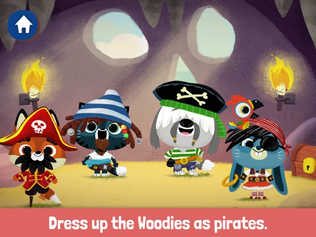 ‎WoodieHoo Pirates Screenshot