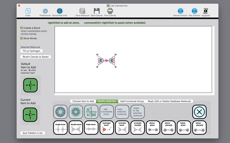 #3. FlatMol 2 Lite (macOS) Podle: Judy A Long