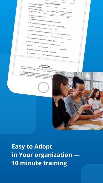 In Home Care Providers App iPhone screenshot 4 - Medical app