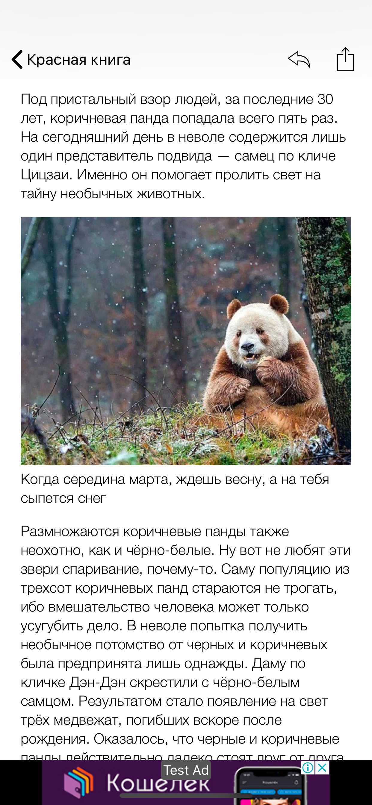 Истории: животные и биология