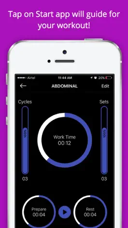 Game screenshot Workout Timer Stopwatch tabata apk