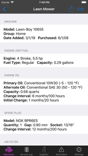 Oilmanac screenshot 2