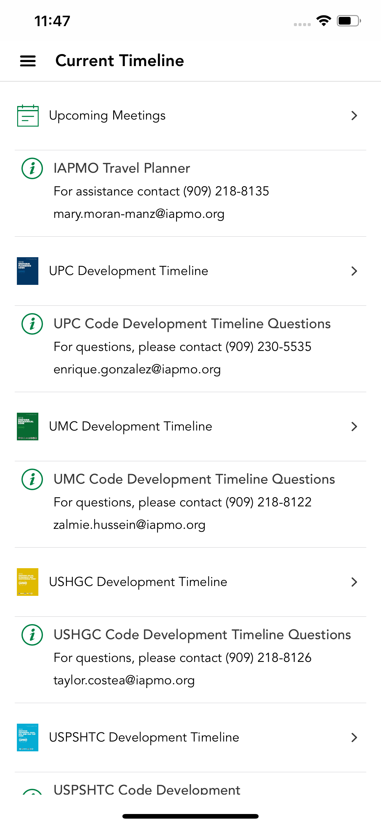 IAPMO Codes