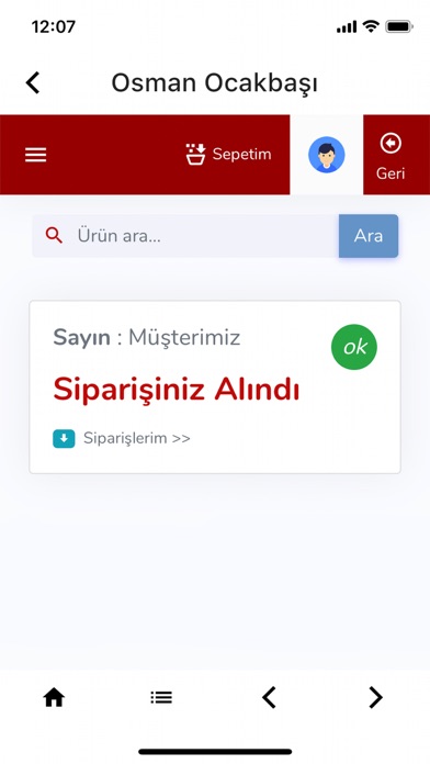 App screenshot