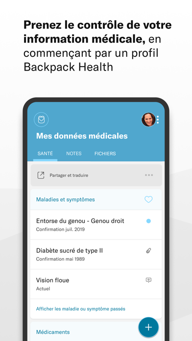 Screenshot #1 pour Backpack Health