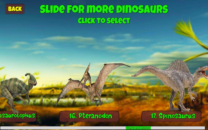 Screenshot #3 pour Exploring Dinosaurs