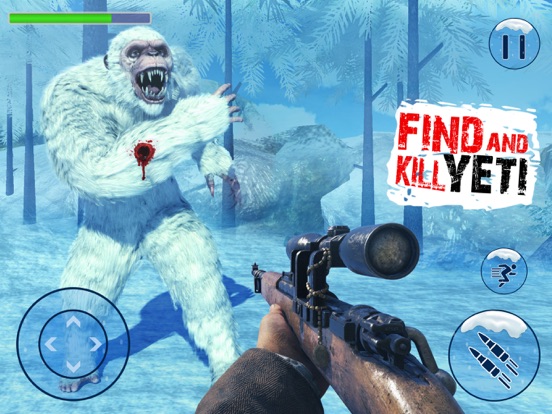 Screenshot #5 pour Yeti Monster 3D Hunting Game