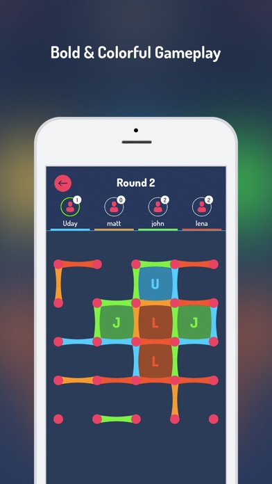 How to cancel & delete Dots & Boxes -Retro board game from iphone & ipad 2