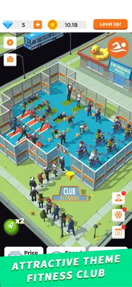 Game screenshot Idle Gym - Fitness Simulation mod apk