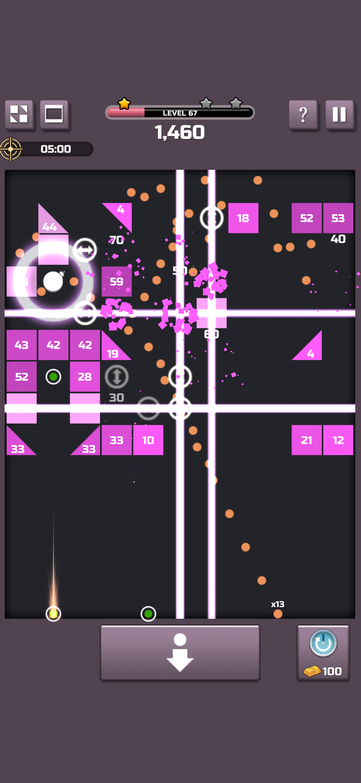 Super Bricks : Bricks Breaker