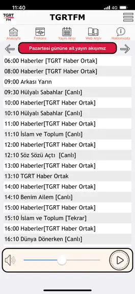 Game screenshot Tgrt FM hack