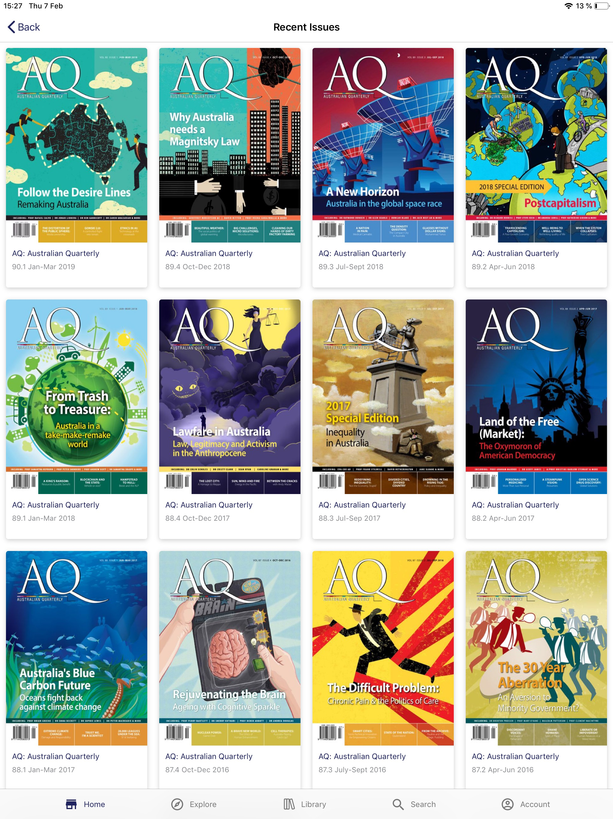 AQ: Australian Quarterly