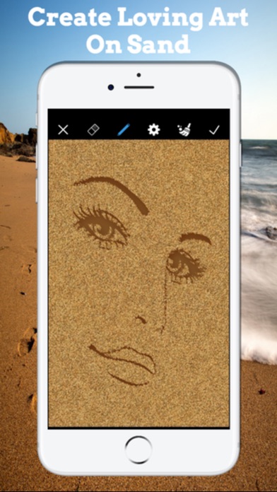 Screenshot #1 pour Write Name on Sand – Name Art