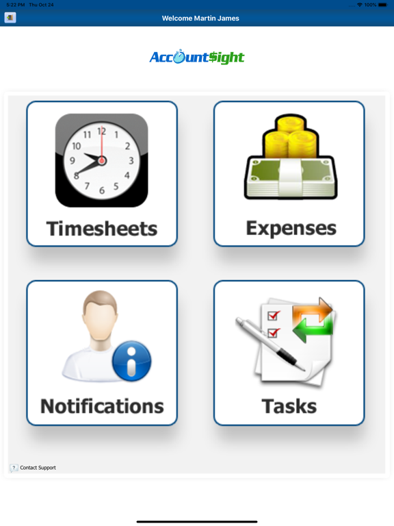 Screenshot #4 pour AccountSight Time and Expense