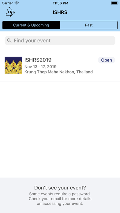 ISHRS Meetings screenshot 2