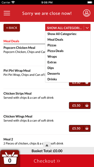 Highworth Pizzaria Screenshot