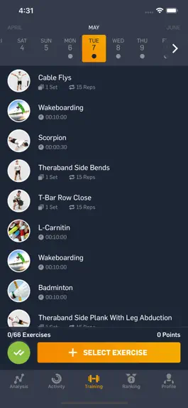 Game screenshot eGym Fitness App apk