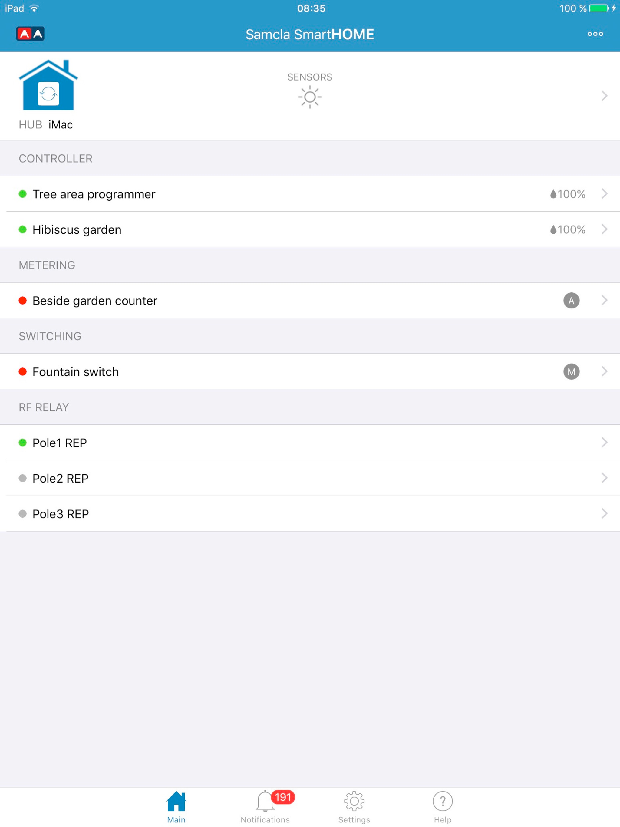 SmartHOME Samcla