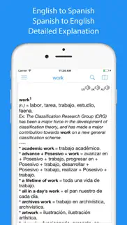 spanish dictionary - dict box iphone screenshot 1