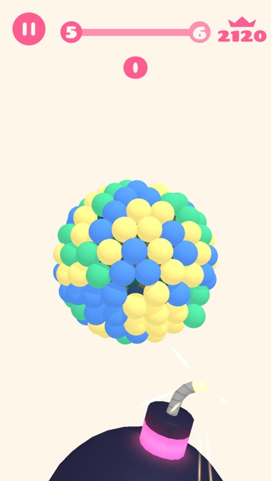 screenshot of Bubble Spin 3D 4