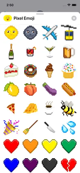 Game screenshot Pixel Emoji Stickers hack