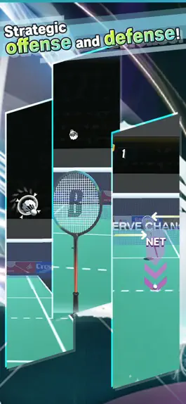 Game screenshot Badminton 3Ｄ hack