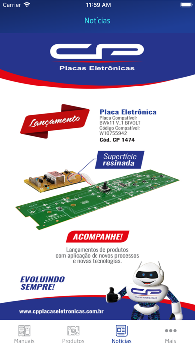 CP Placas screenshot
