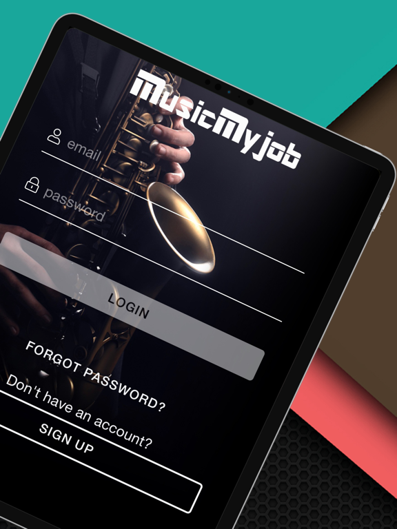 Screenshot #5 pour MusicMyJob mobile app