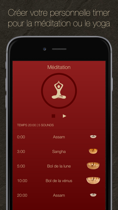 Screenshot #3 pour i-Qi bol chantant & méditation