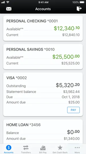 Treasury Department FCU screenshot 2