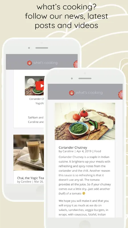 Yogicfoods - Global recipes screenshot 3 of 10
