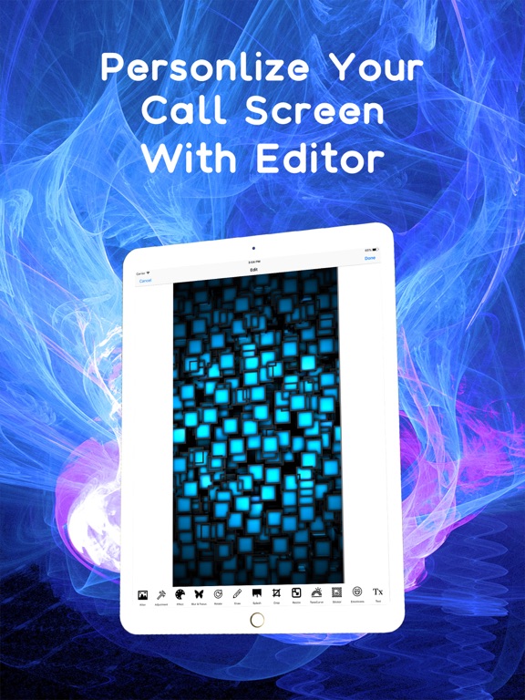 Screenshot #4 pour Color Call Screen Themes