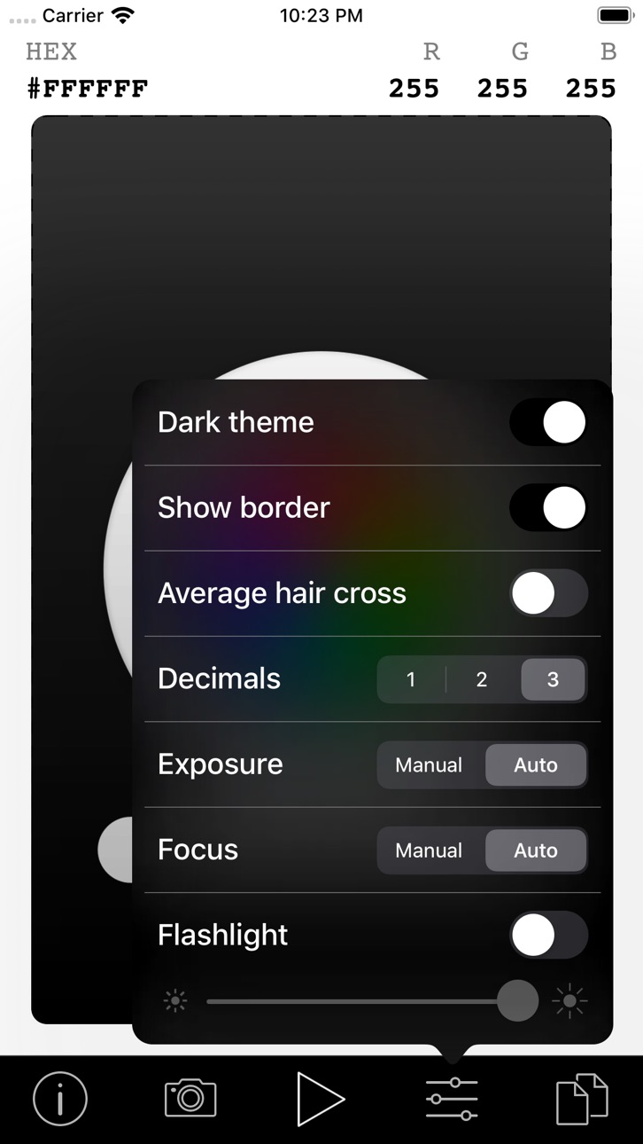 iPhone screenshot