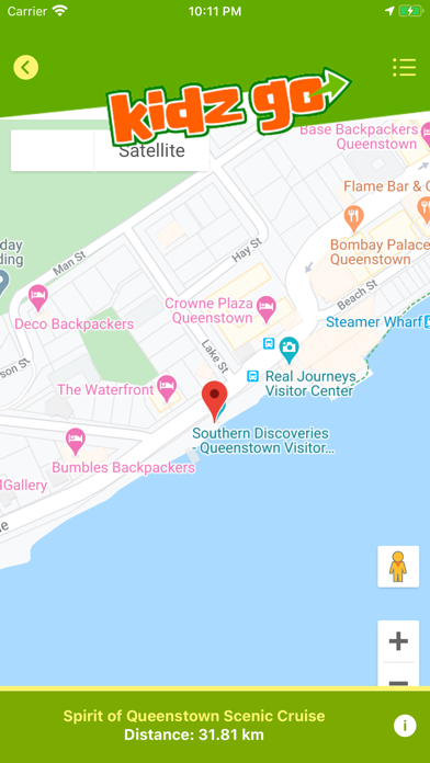 KidzGo Queenstown and Wanaka iPhone screenshot 6 - Travel app