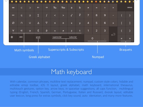Pro Keyboard with PC Layout Screenshots