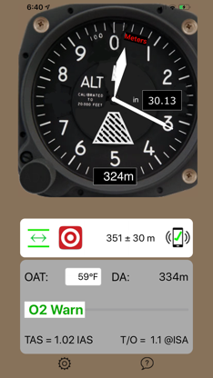 avAltimeter screenshot 2