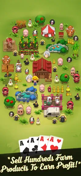 Game screenshot Solitaire Farm: Idle Card Game mod apk