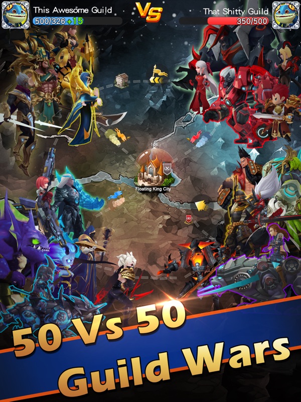 Hyper Heroes: Marble-Like RPG screenshot 11