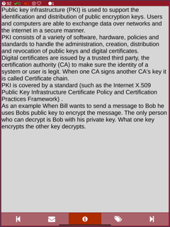 Information Security exam prep screenshot 12