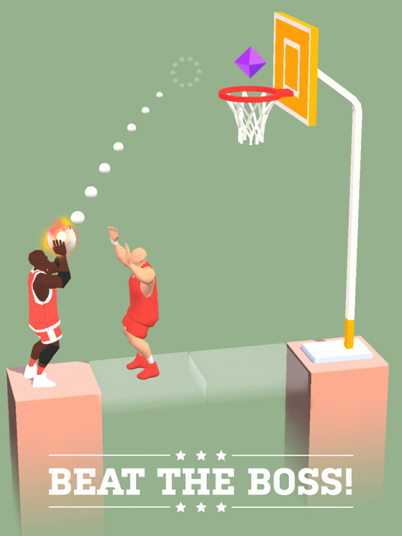 Perfect Dunk 3D iPad screenshot 4 - Games app