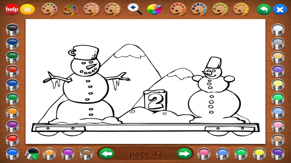 #9. Coloring Book 6 (iOS) Podle: Dataware LLC