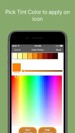 Icon Tinter screenshot 2