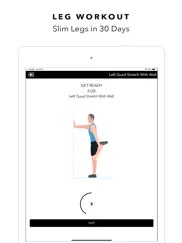 legfit - leg workout trainer ipad bildschirmfoto 2