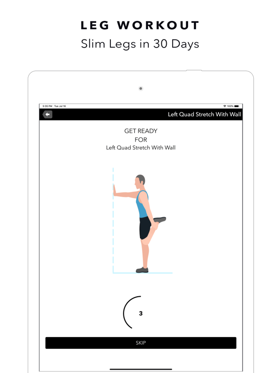 Leg, Thigh, Quad Home Workouts screenshot 7